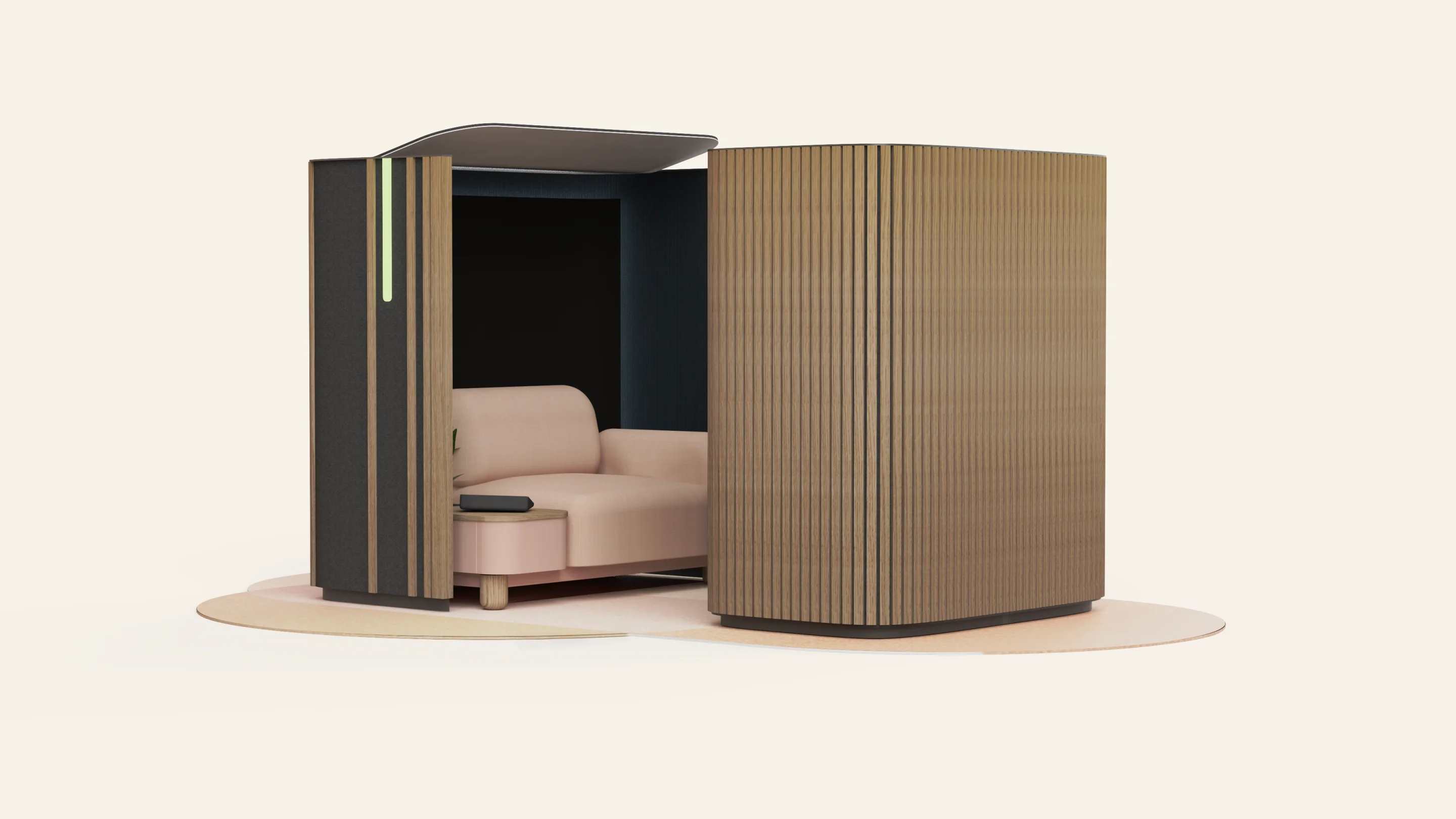 Logitech debuts Project Ghost videoconferencing booth prototype at